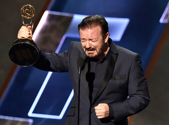 Ricky Gervais, Emmy Awards 2015, Show Ricky Gervais, Emmy Awards 2015, Show